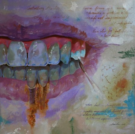 Рисование зубов