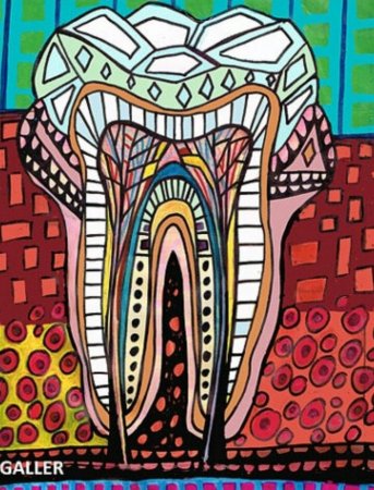 Зуб абстракция