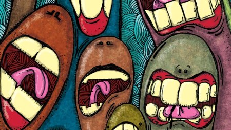 Зуб абстракция