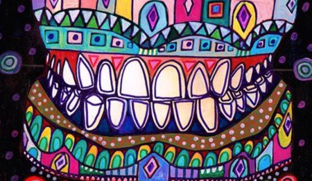 Абстрактное изображение зуба