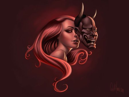 Дьявол и дьяволица