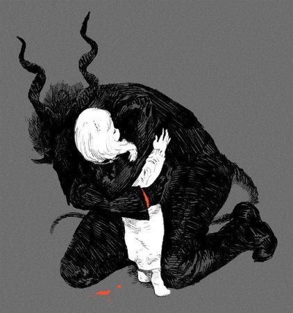 Тень с рогами