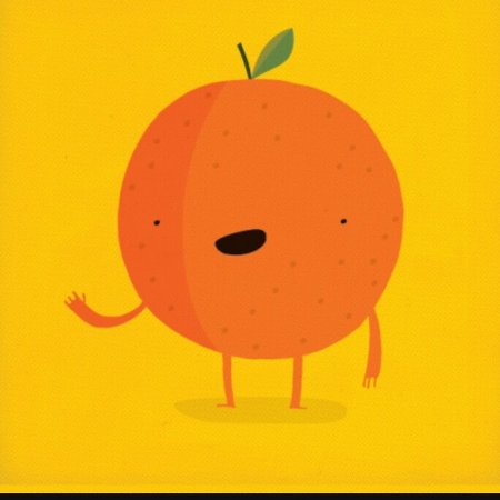 Апельсин живопись