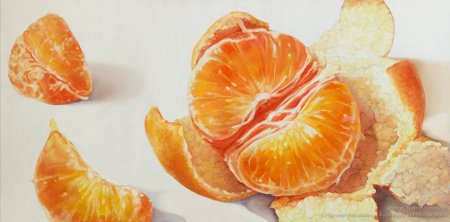 Апельсин смайлик