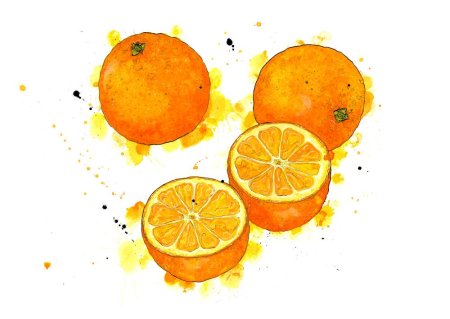 Апельсин на аву