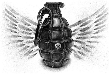 Тату граната