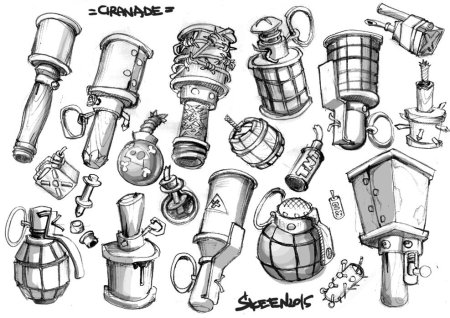 Граната дизельпанк