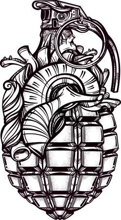 Тату граната