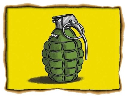 Граната рисунок