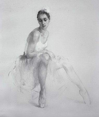 Николай Фешин Графика натура