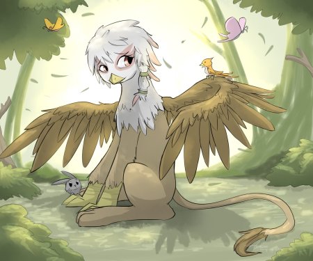 Фурри Грифон ева