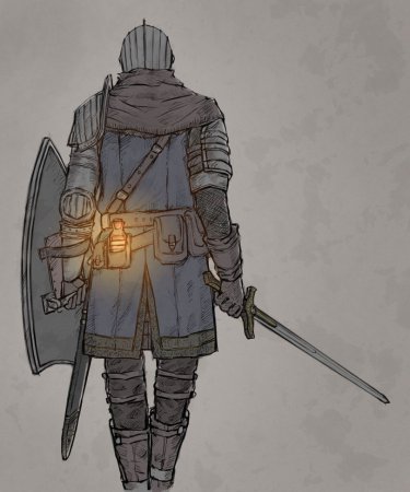 Dark Souls 3 Анри из Асторы арт