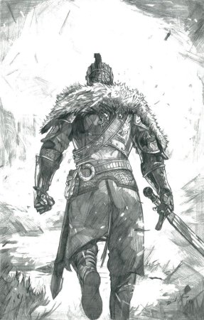 Dark Souls 3 карандашом