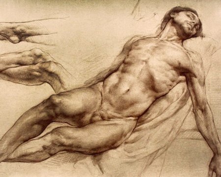 Лосенко натурщик