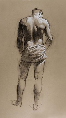 Натура для рисования человек