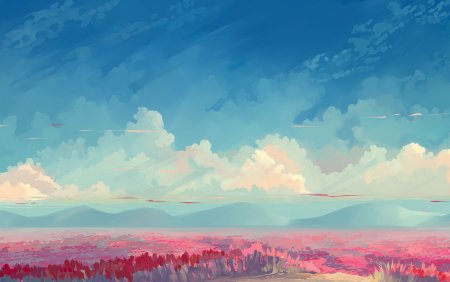 Аниме небо