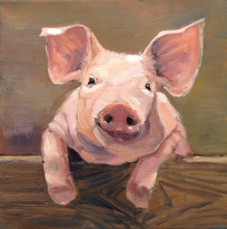 Свиньи в живописи