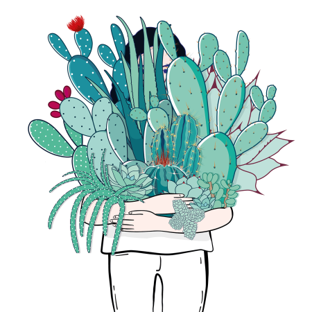 Кактус арты