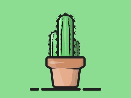 Кактус на аву