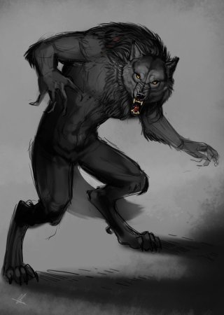 Волк оборотень Werewolf