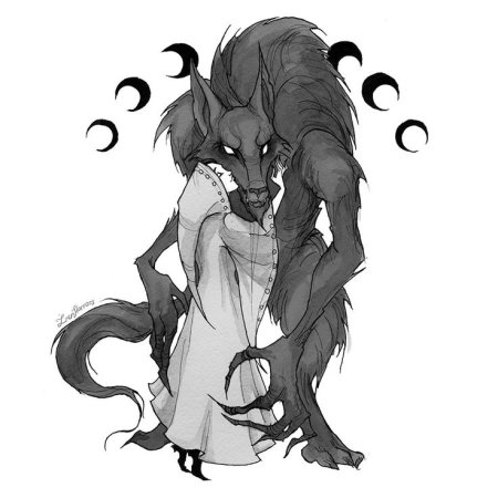 Оборотень арт Веревульф