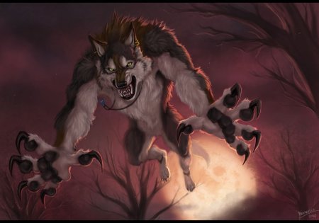 Вервольф волк оборотень