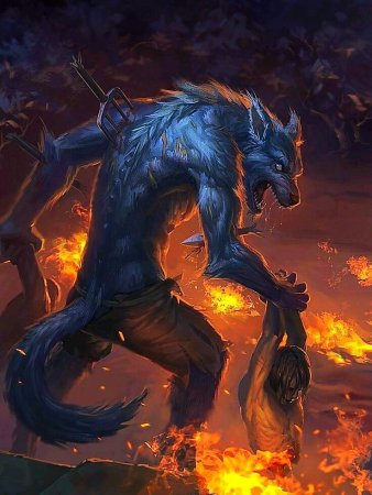 Волк оборотень Werewolf