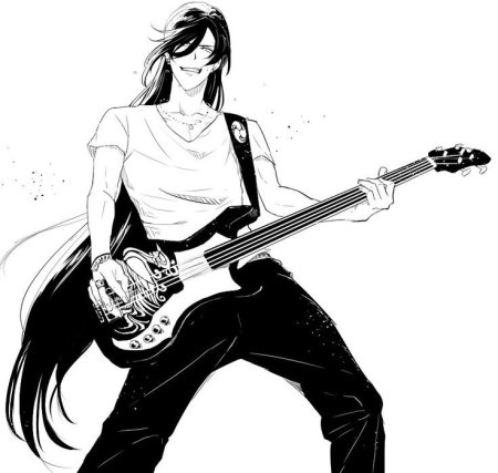 Рок гитарист референс