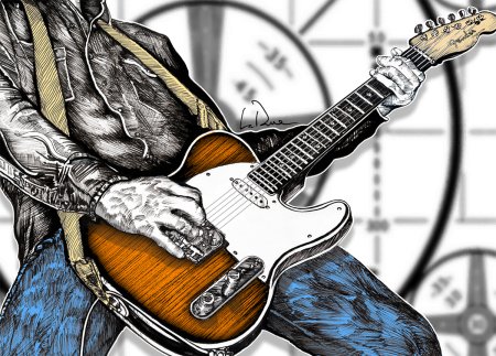 Гитара комикс