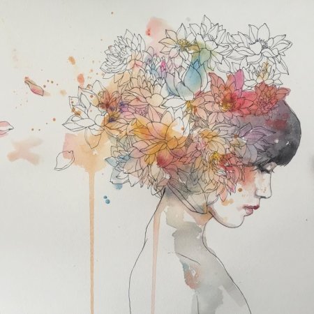 Вдохновение для рисования акварелью