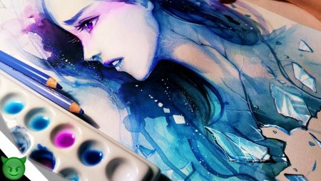 Арты акварелью