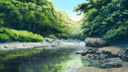 Аниме озеро