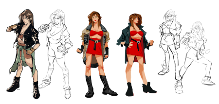 Дьявол Наброски арта