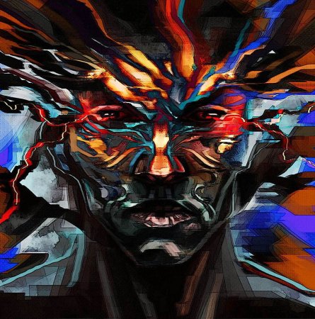 Аниме Берсерк Гатс в ярости