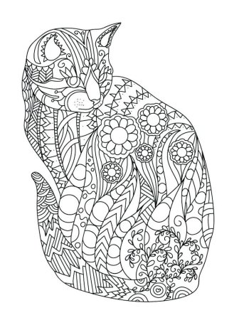 Раскраска антистресс для взрослых