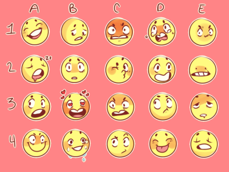 Смайлы для рисования