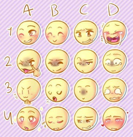 Эмоции для рисования