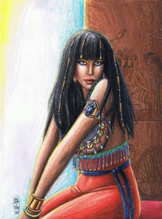 Богиня Египта Клеопатра