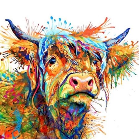 Разноцветный бык