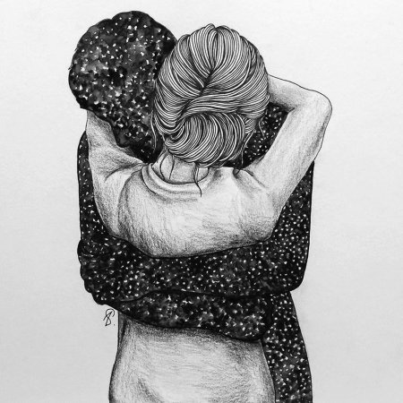 Грустные объятия