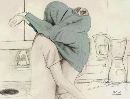 Объятия рисунок