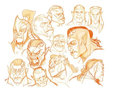 Орки варкрафт референсы