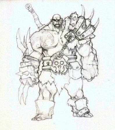 Of Orcs and men концепт арт