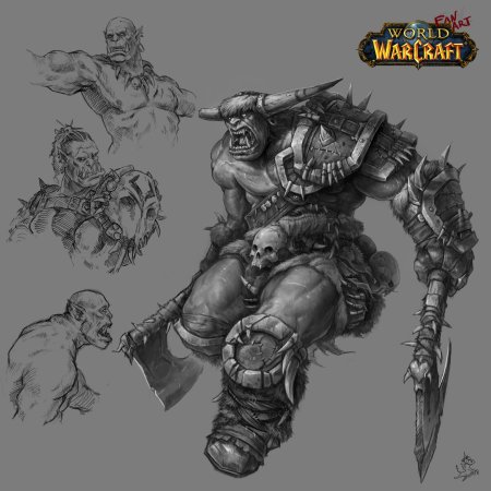Орки концепт варкрафт