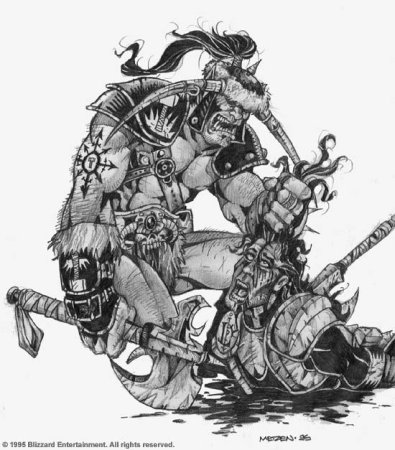 Орк варкрафт 2 арт