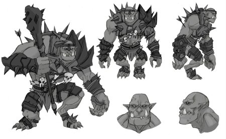 Орки Concept Art
