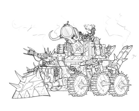 Орки вархаммер 40000 арт