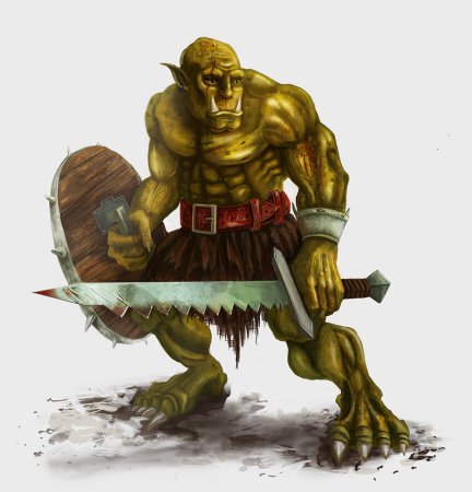 Орк аватар ДНД