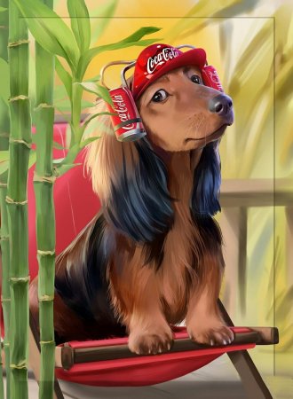 Цифровой художник Лорри Kajenna Кайенна