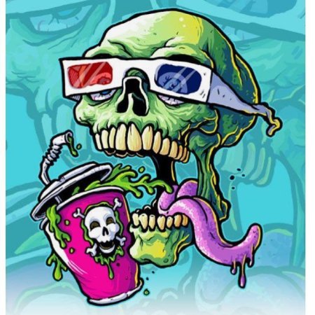 Зомби рисунок карандашом